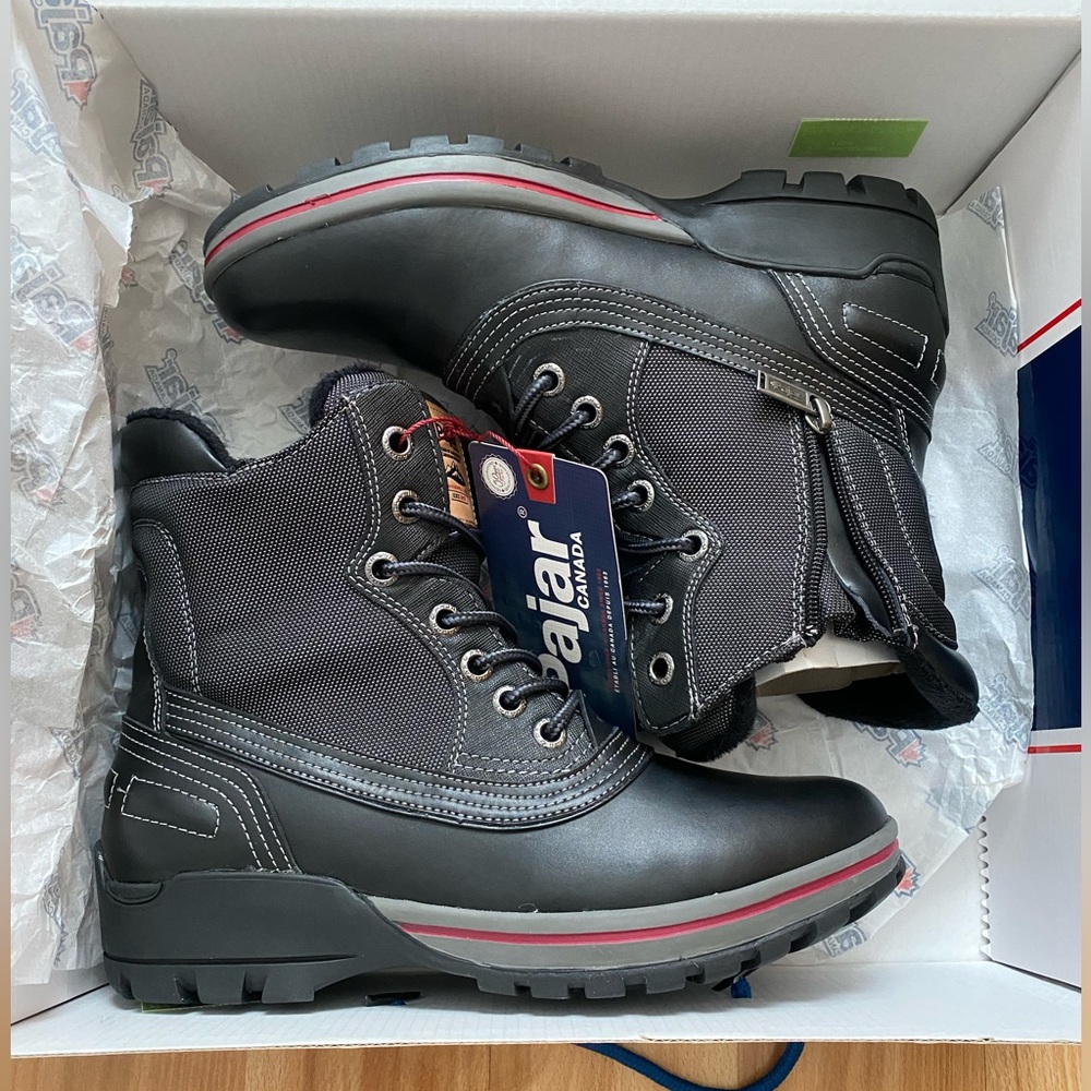 Pajar Baird Winter Boot Men’s Sz. 8, 8.5; EU41 Black